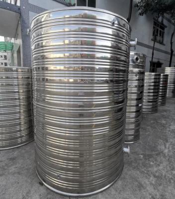 Tanque de água de aço inoxidável com rosca com temperatura de 80 graus