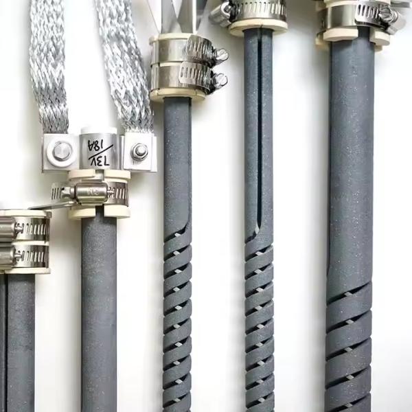 1625c Double Spiral SGR Type Sic Heating Element For Various Furnaces