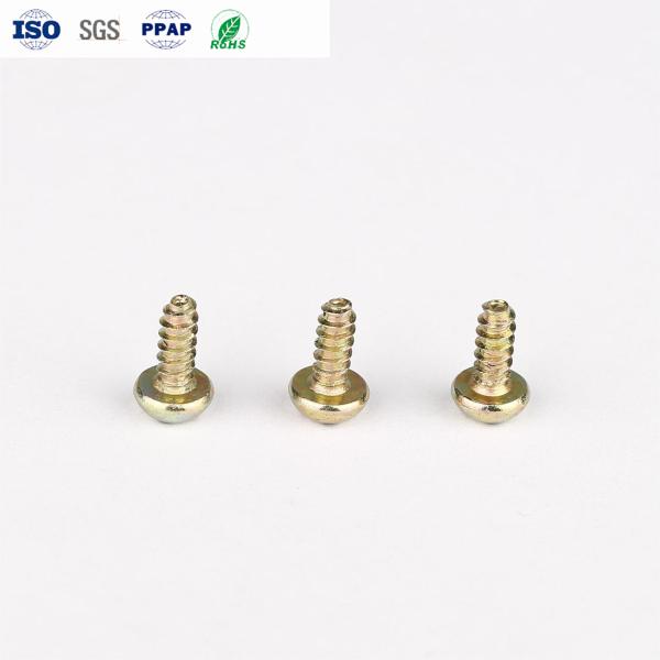 Parafusos Ornamentais de Aço de Carbono Parafusos Pequenos de Auto-Tapagem Cabeça de Disco Para Indústria de Móveis