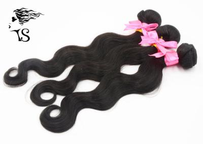 Body Wave Black Indian Remy Human Hair Extensions 3 Bundles Long Lasting