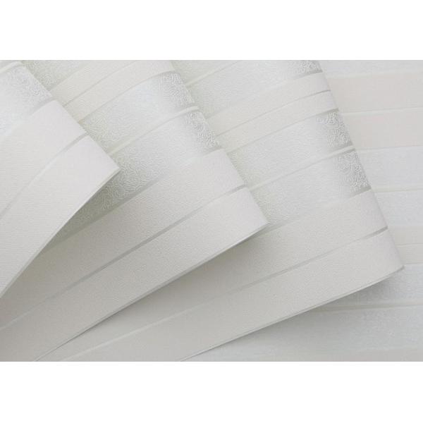 Simple White Grey Yellow Contemporary Wallpaper for Walls , Interior Wallpaper