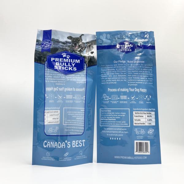 Garvure печатая стойку вверх по сумке корма для домашних животных упаковывая с верхней частью молнии