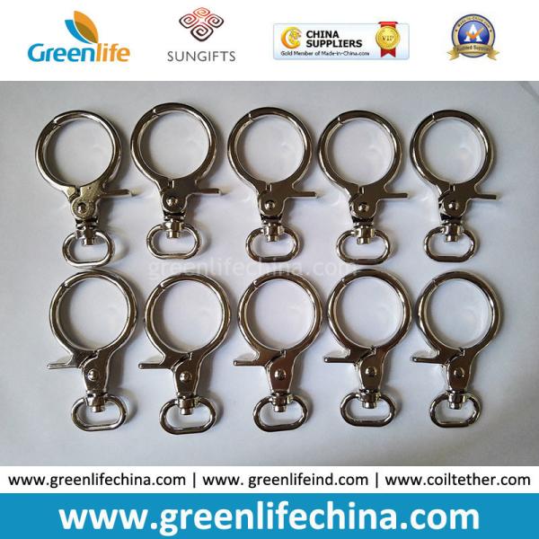 Zinc Alloy Big Opening Mouth Type Loop Clip Holder w/different Tail for Holding