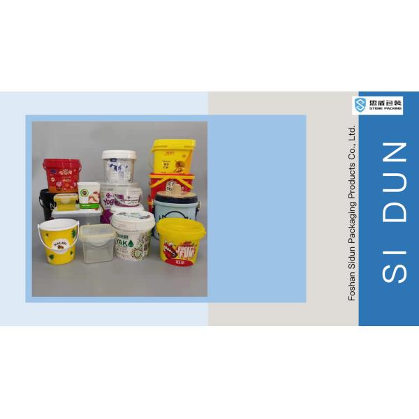 Food Grade Plastic 20 Litre Paint Bucket Various Colors Sizes With Lid