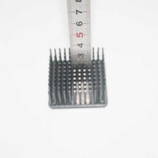 Square Cold Forged Heat Sink Anodizing Black Color For Video Camera