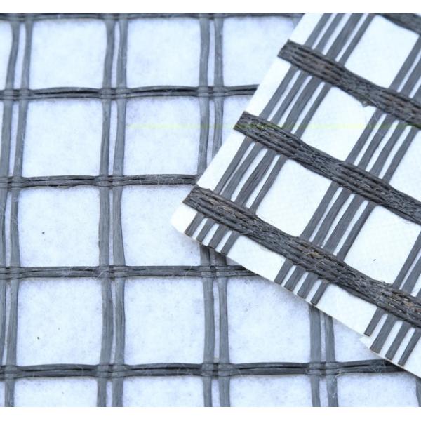 Доработанный битум покрыл Glassfiber Geogrid 110-600gsm