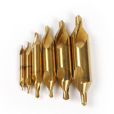 HSS Drill Bits DIN333 Titanium Coated 1.0-12.5mm Straight Spiral Flute