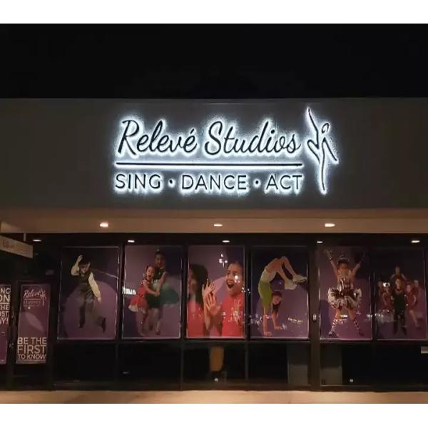 Customized Acrylic Logo New LED Light Box Creative Luminous Character 3D LED Sign