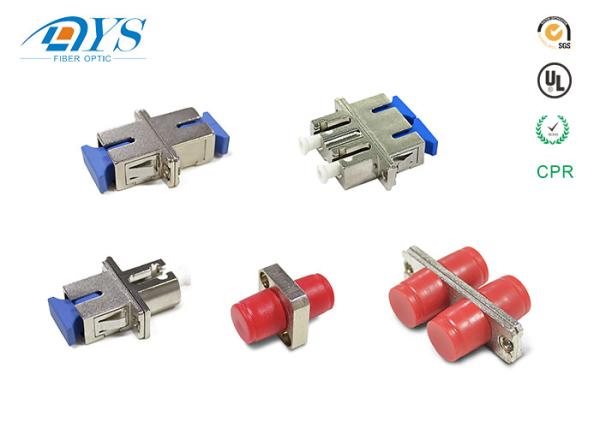 Fiber Optic female to male FC to SC hybrid Fiber Optic Adapter Free-hanging or panel-mount design