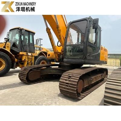Coreia do Sul 22 toneladas Usado Hyundai R220LC-7 Excavator Para Escavação Ano 2016
