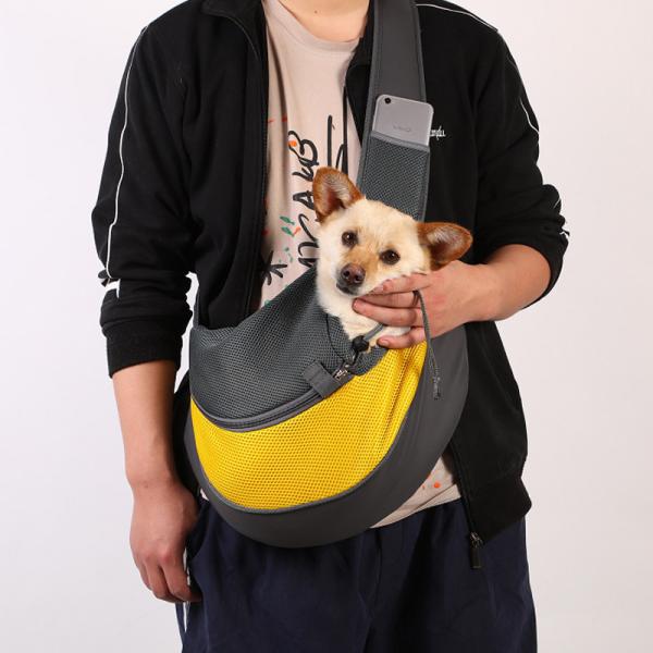 Pet Travel Bag  Neck Sling  Strap Stuff Tote Adjustable Backpack  Cat Dog Carrier Bag