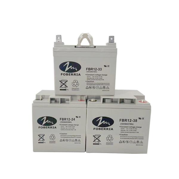 12V 33AH 38AH 24AH Sealed Deep Cycle Marine Battery Rechargeable Lead Acid Battery