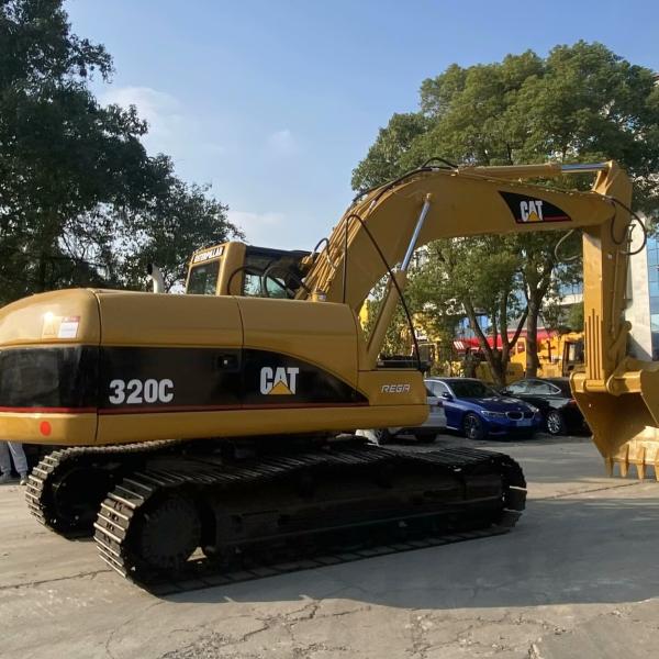 2007 高品質のアメリカから輸入された 20トンの古着のCAT320C クローラー掘削機
