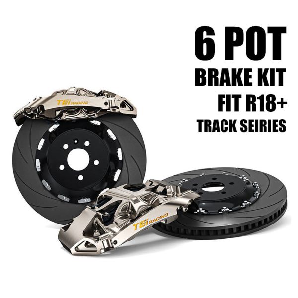 TEI GT60-MONO BBK 355mm 378mm Disc 6 Piston Racing Big Brake Kit for BMW M240i M2 F87 M3 E46 E92