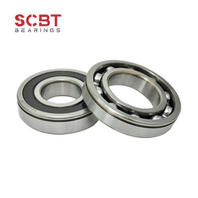 6408-2RS 6408-ZZ 6408-2RSN 40*110*27mm Rolamentos de Esferas de Groove Profundo de Aço Cromo