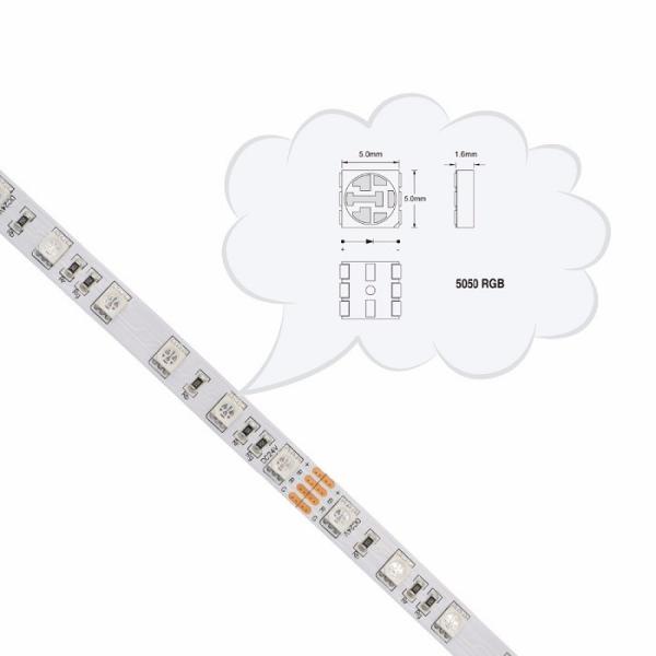 5050 RGB LED Strip 30LED/m 60LED/m 72LED/m 120LED/m
