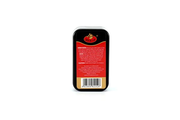 Neutral Shoe Shine Sponge Product With Shell Material Plastics Footwear Shoe Care Polish