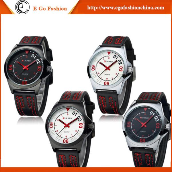 CURREN Watch Business Watch Silicone Watch Silicon Strap Fashion Casual Watch Quartz Watch