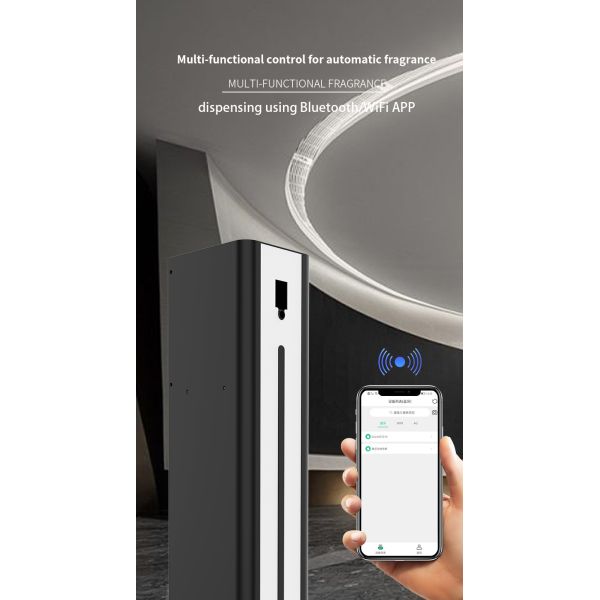 5000cbm Coverage Commercial Aroma Diffuser Bluetooth APP Control 26W