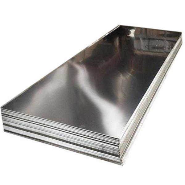 feuille polie d'acier inoxydable de finition de miroir, 316L largeur inoxydable