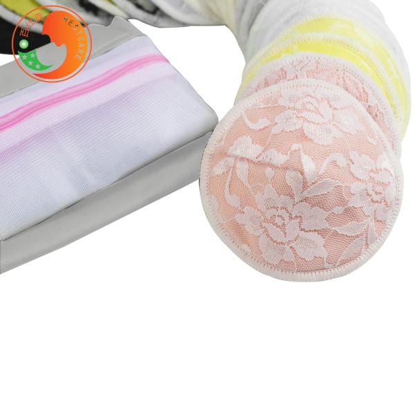 Anti Overflow Reusable Breast Pads High Absorbency Hygiene Stay Dry Comfortable