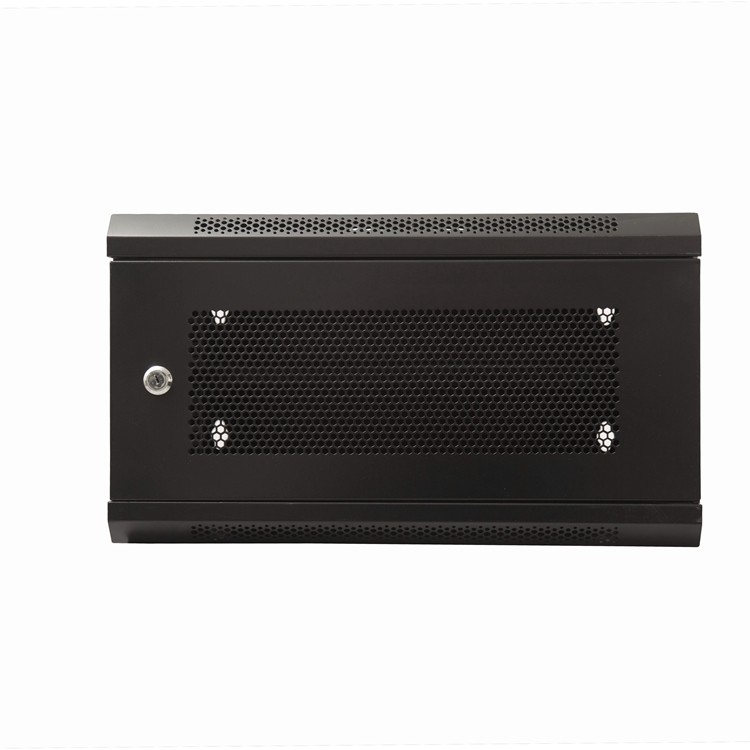 19 Inch SPCC Cold Rolled Steel Network Rack Server Cabinet with Toughened Glass Door