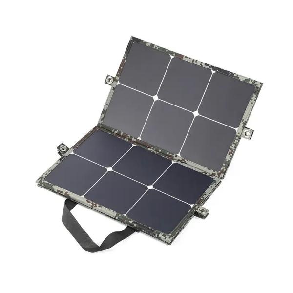 Portable 120w Folding Solar Panel Mono Solar Cells ETFE Lamination