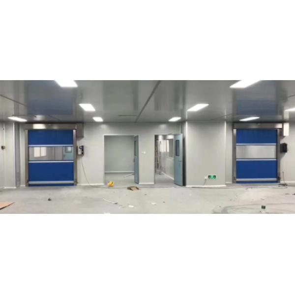 Weather Resistant Automatic Rapid Roller Door Freezer High Speed Flexible Fabric