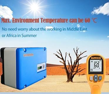 JNTECH 1.5 KW Solar Pump Inverter , IP65 Single Phase Pump Controller