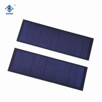 Painel solar 0.8W 5.5V de baixa tensão de filme fino do poder da casa com vidro transparente