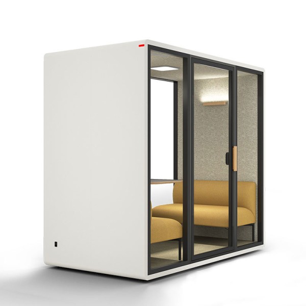 OEM Privacy Soundproof Meeting Pods Office Booth Eco Friendly