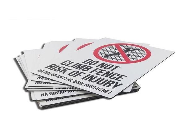 External PE Coated Lightweight ACM Signage Panels Smooth Surface