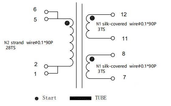 PQ3230 High Frequency Transformer AC DC Converters Switching Power For Charger