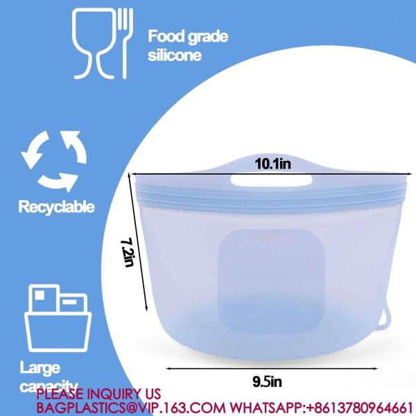 Microwave Steam Bags Bottles Reusable Silicone Microwave Steam Bags For Baby Bottles