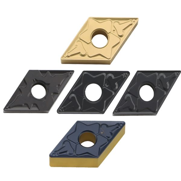 High Efficiency DNMG CNC Insert with 55° Angle D and 0° Angle N for Precision Turning in Steel and Stainless Steel