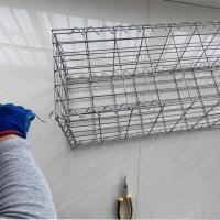 o jardim quadrado de 4mm soldou Mesh Gabion Ss 304 1x1x1m