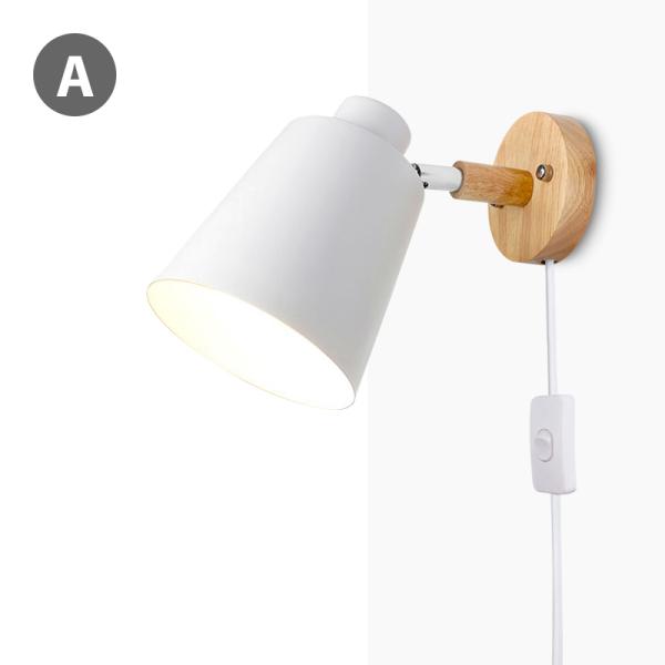 Modern Art Decor Creative Design Mick Mouse Lampshades Bedroom Bed sides plug in wall light (WH-OR-06)