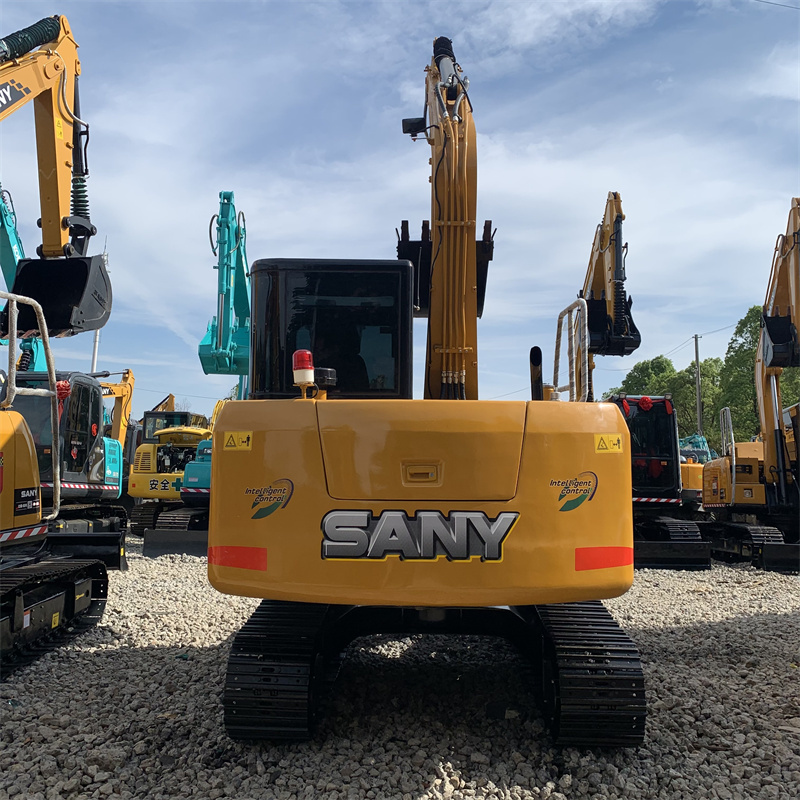 Low Price Low Hours Sany SY75C 7.5Ton Crawler Hydraulic Compact Used Mini Excavator for Sale