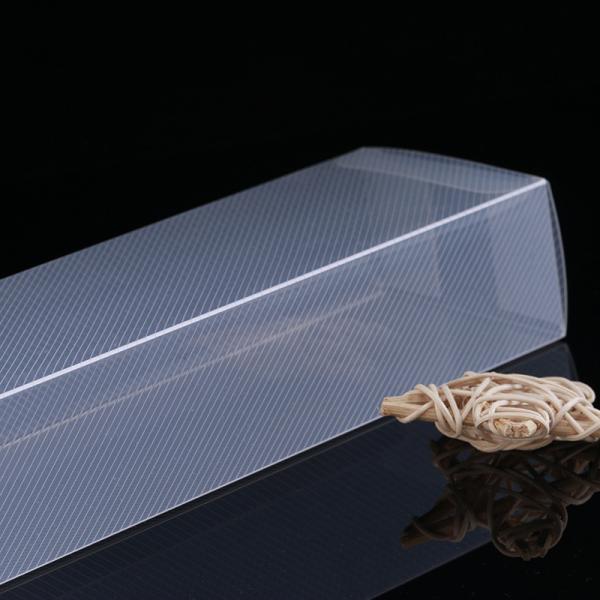 Dekun Rectangular Clear PVC Gift Box PP Plastic Gift Storage Box Packaging With Logo