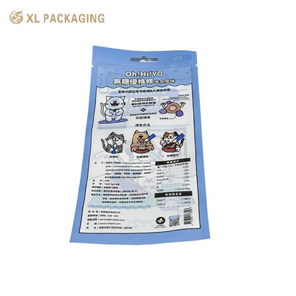XL Packaging Custom Paper Sticker Biodegradable Matte Ziplock Packaging Bag Resealable Poly Plastic Zip Lock Bags With Logo