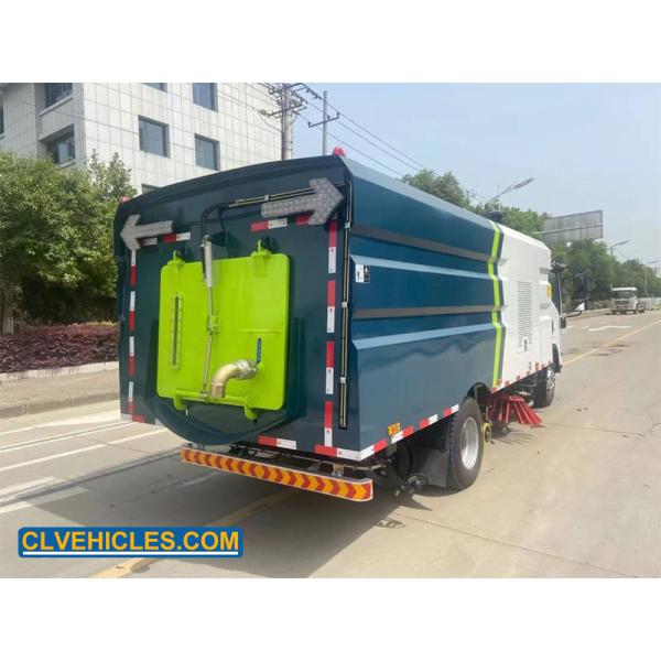 KV100 N Series ISUZU Road Sweeper Truck 10CBM High Pressure
