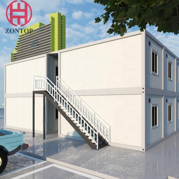 Zontop China Stackable  Modern Flat Pack Portable Living 40ft Cheap 20 Ft  Shipping Container Home House
