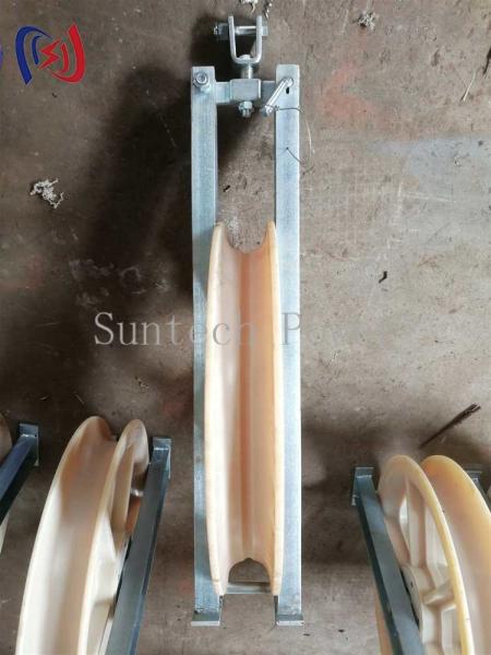 27 - 50 kg OPGW équipement de cordonnage câble bloc de cordonnage en nylon
