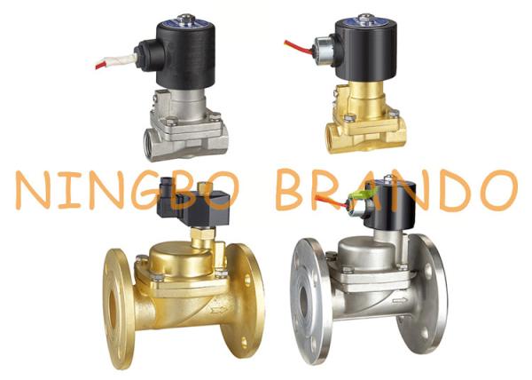 PS-25NK 1 Threaded NO Stainless Steel Solenoid Valve 24VDC 220VAC