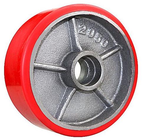 Polyurethane Steering Wheel For Pallet Truck 200mm