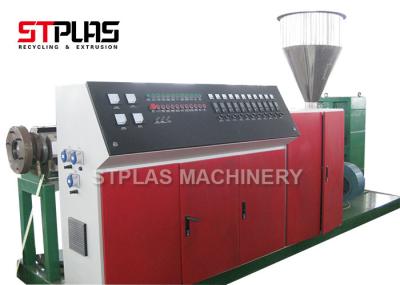 Connical Twin Screw Extrusion Machine / Two Screw Extruder With 38CrMoALA Screw