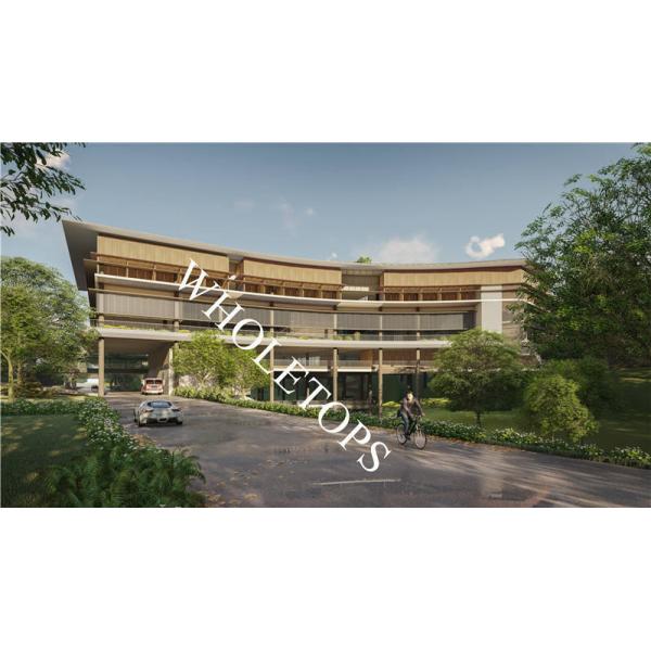 600mm-1400mm Length PVDF Coated Laser Cut Exterior Panels For Hospital