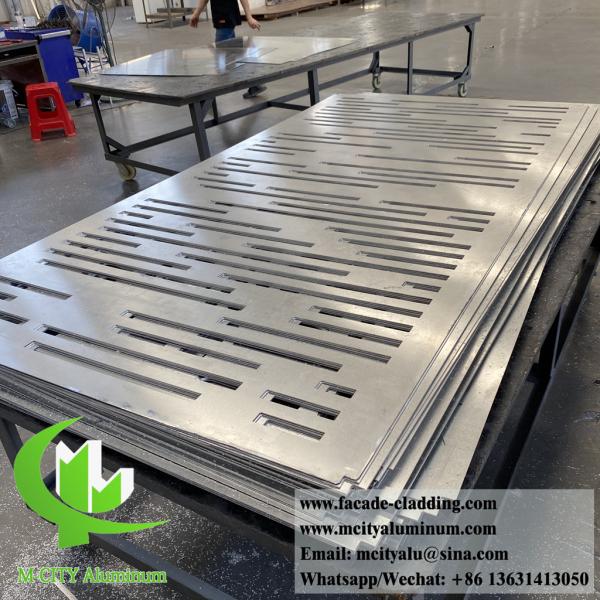 Пробивающие металлические экраны, алюминиевые пробитые панели для фасадов, облицованных стенами