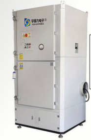 Le sablage/saupoudrent l'équipement mettant en sac de dépoussiérage avec les panneaux simples de porte