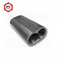 Peças sobressalentes para extrusora de alimentos resistente ao desgaste Forro geral Cor de metal Pet Extrusora Parafuso Peças sobressalentes para extrusora de alimentos